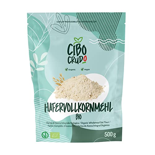 Cibo Crudo Crudo Biologico Vegan Hafermehl