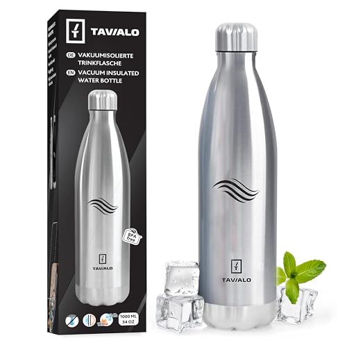 Tavialo Edelstahl Trinkflasche