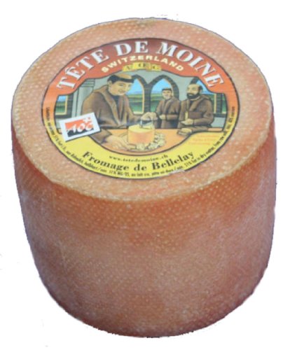 Original Aoc Tete De Moine Schweizer Mönchkopf Käse Ganzer Laib Ca. 800 G Harzer Käse